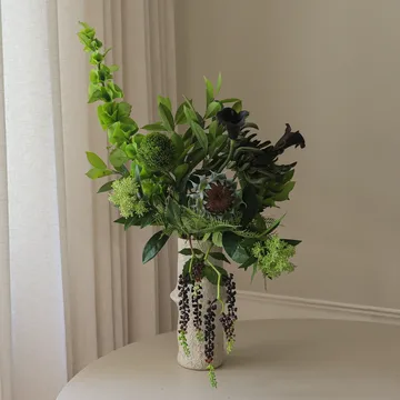 Verdant Noir Kunstblumenstrauß - Calla-Spinnen-Chrysantheme-Herbstsonnenblume, 92 cm, 13 St. - Botané