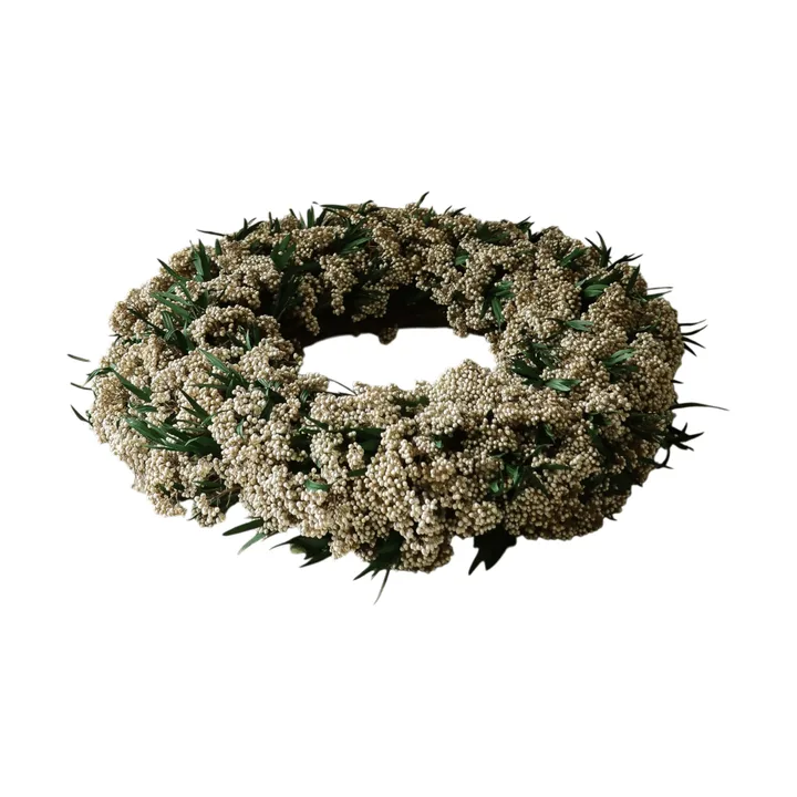 Whisper Meadow Wreath Blumenkranz - Reisblume, Ø40 cm - Botané