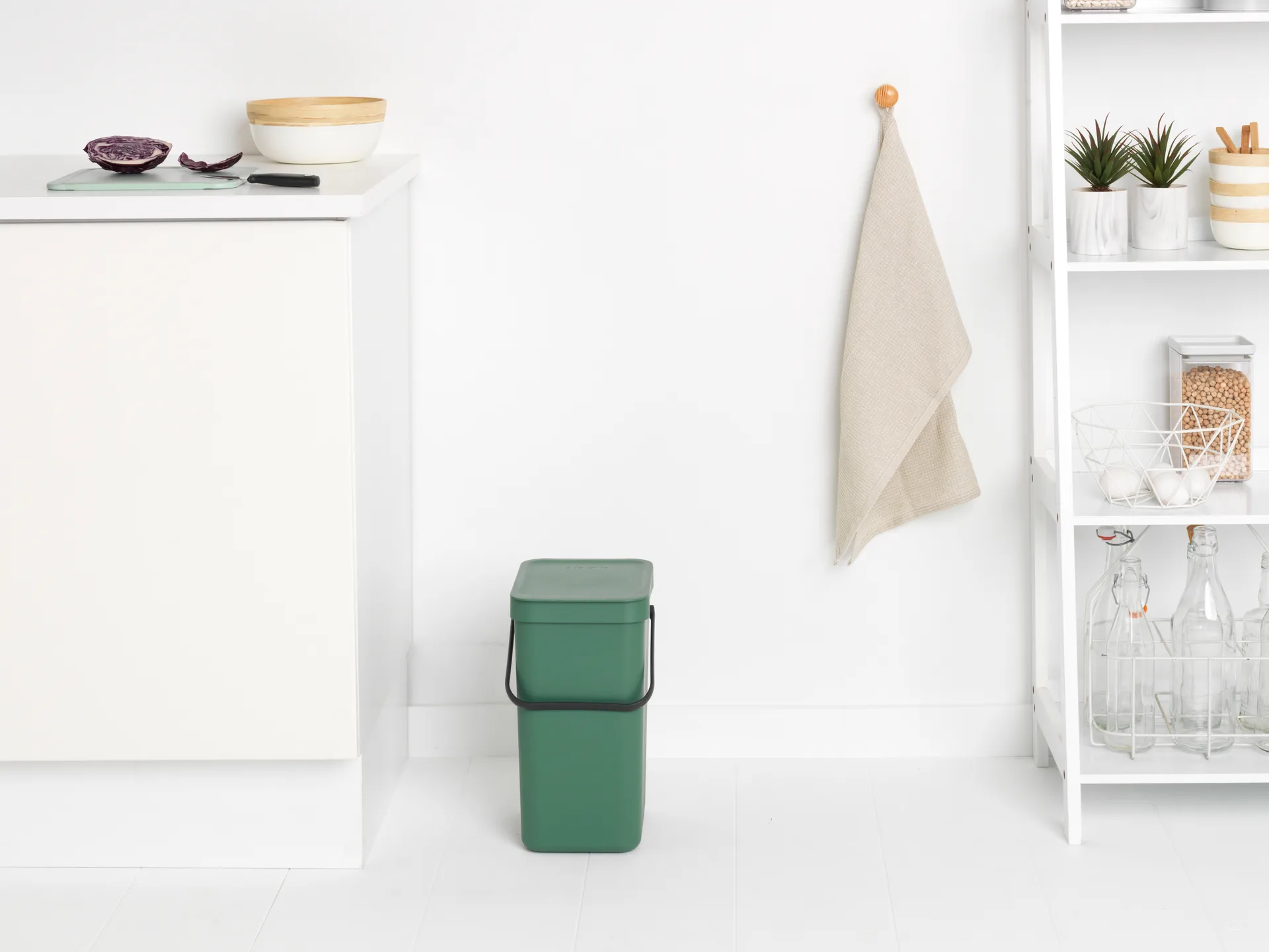 Abfallbehälter Sort & Go 12 L, Fir Green Brabantia