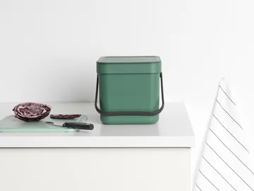 Abfallbehälter Sort & Go 6 l - Fir Green - Brabantia