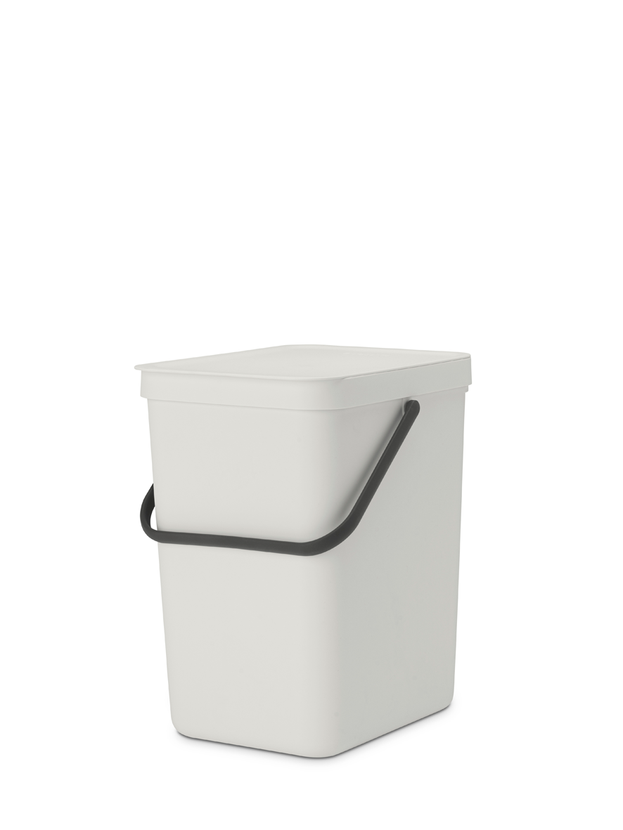 Brabantia Abfalleimer Sort & Go 25L Hellgrau
