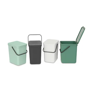 Abfalleimer Sort & Go 25L - Jade Green - Brabantia
