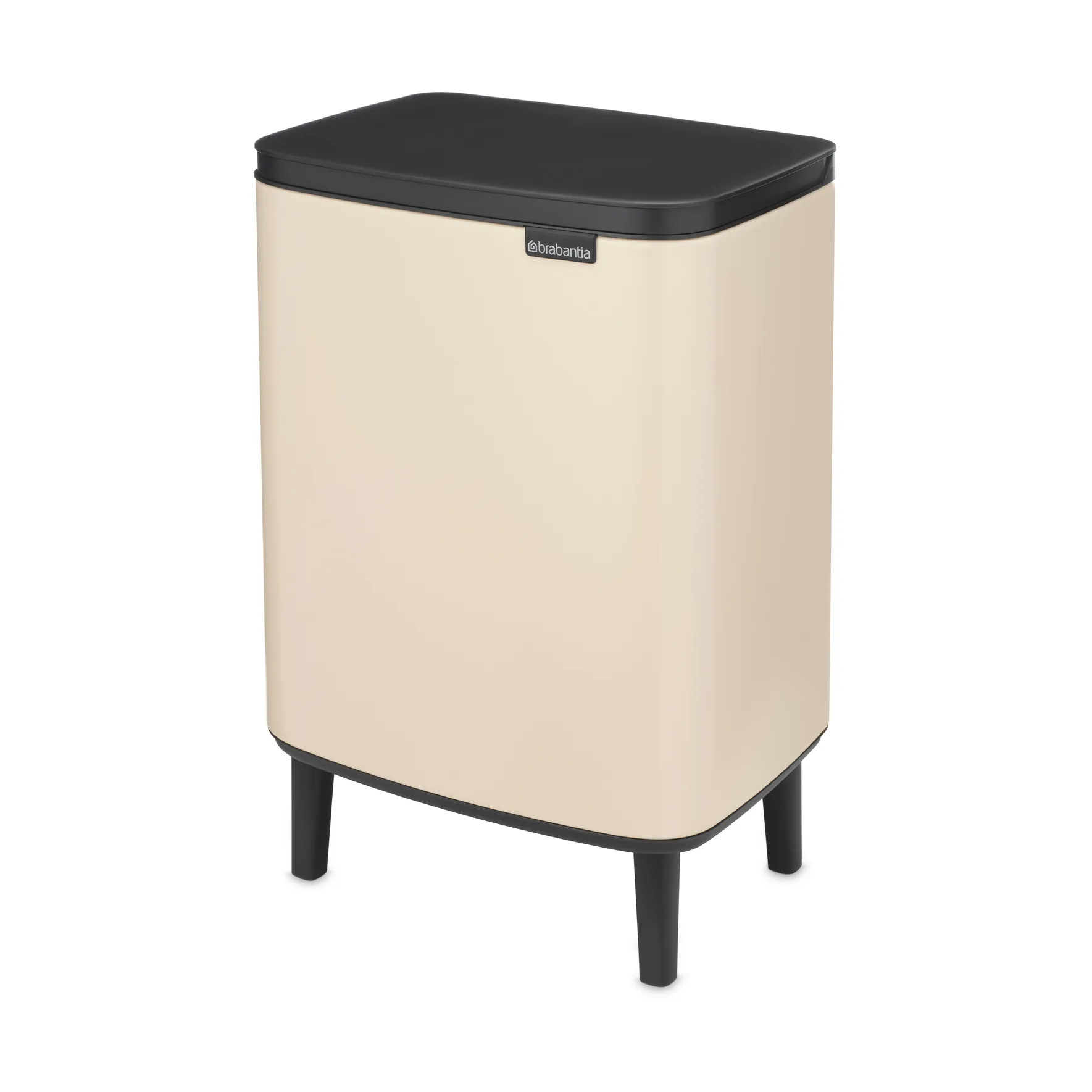 Bo Abfalleimer hoch 12 L, Soft Beige Brabantia