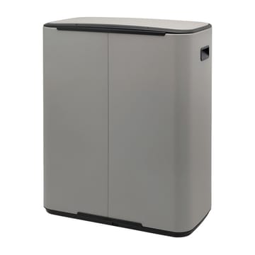 Bo bin Treteimer 2 x 30 L - Mineral concrete grey - Brabantia