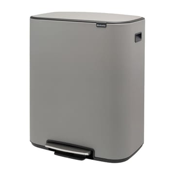 Bo bin Treteimer 2 x 30 L - Mineral concrete grey - Brabantia