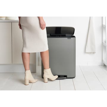 Bo bin Treteimer 2 x 30 L - Mineral concrete grey - Brabantia