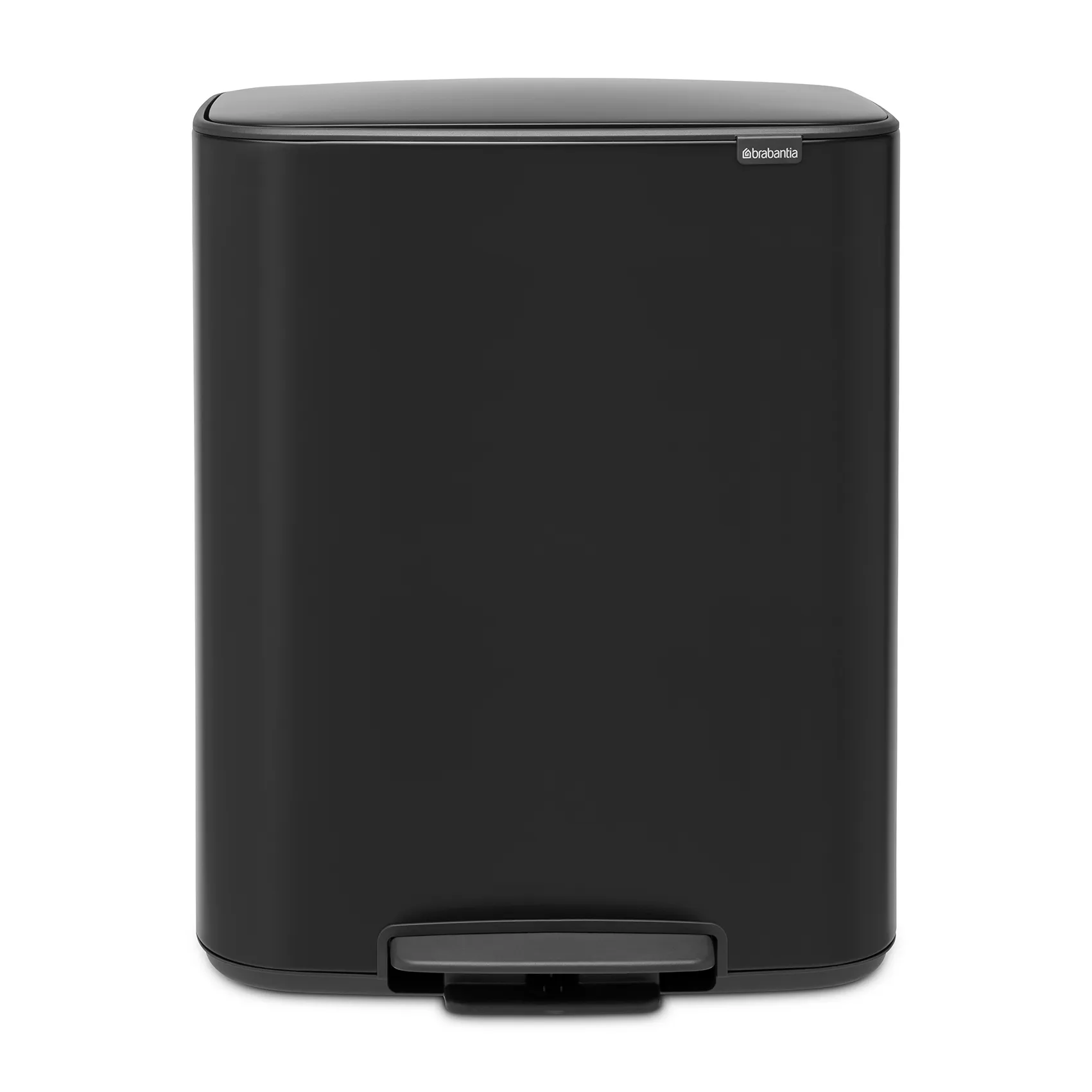 Bo bin Treteimer 2 x 30 L, Schwarz Brabantia