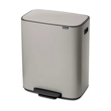 Bo bin Treteimer 2 x 30 L - Soft grey - Brabantia