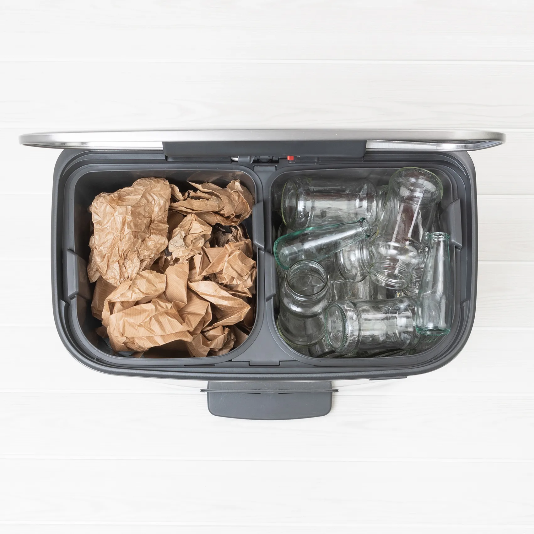 Bo bin Treteimer 2 x 30 L, Stahl matt Brabantia