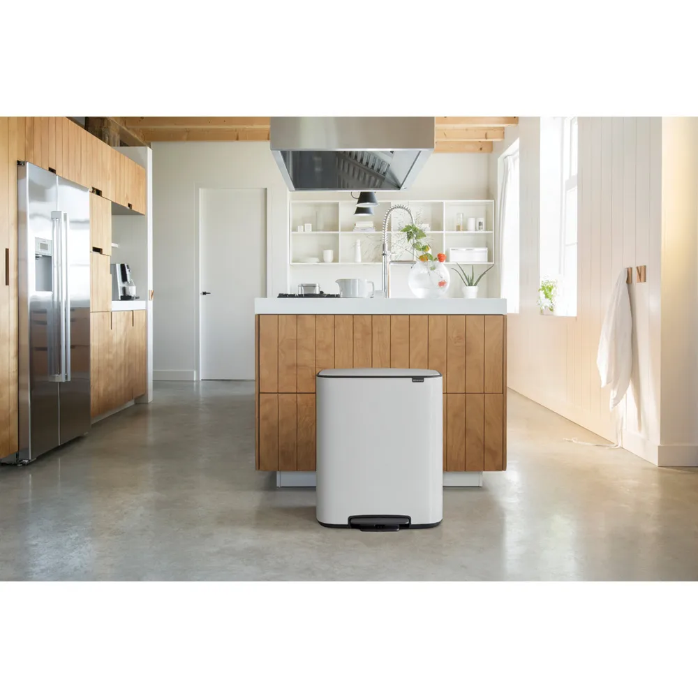 Bo bin Treteimer 2 x 30 L, White Brabantia