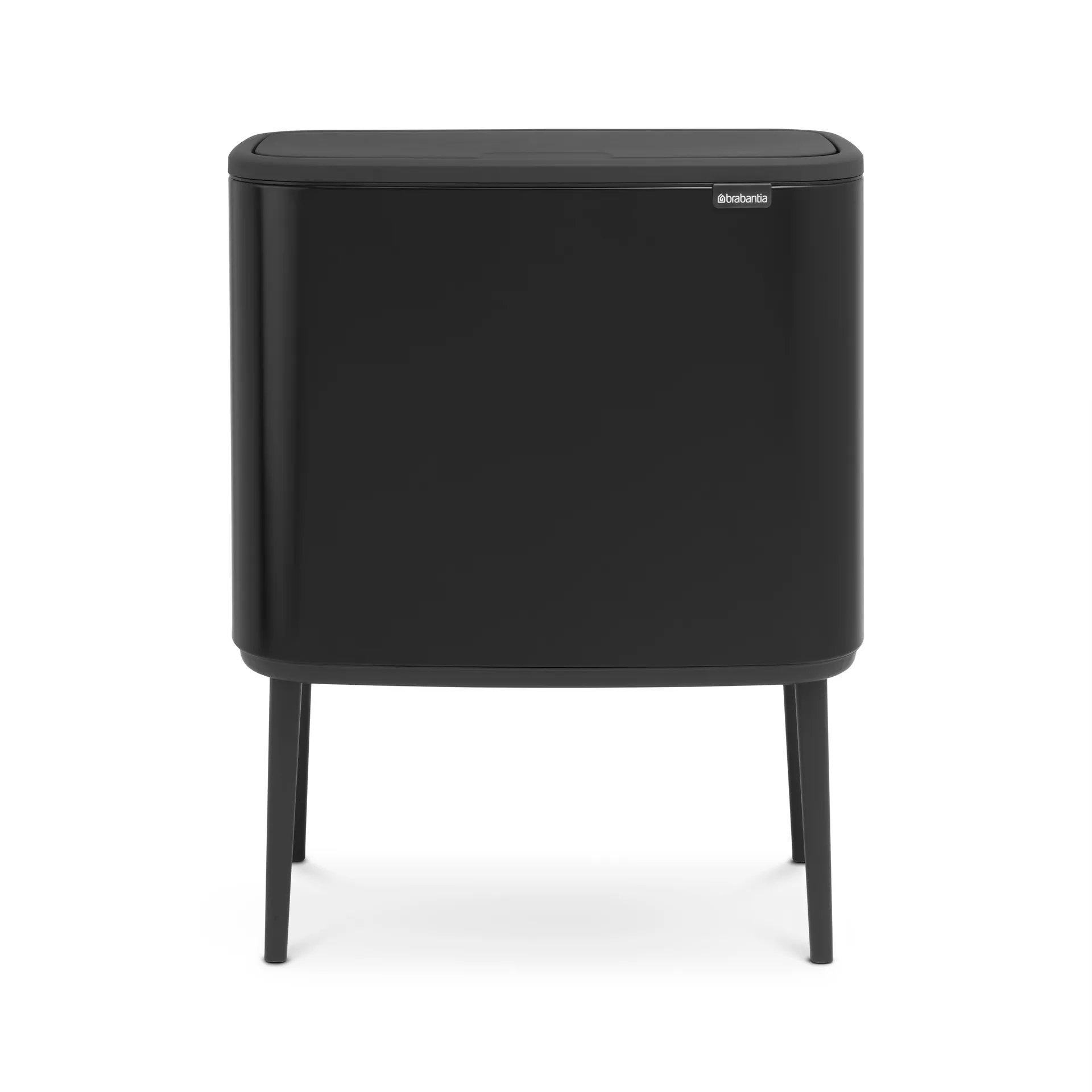 Bo touch bin 11+23 Liter, Matt schwarz Brabantia
