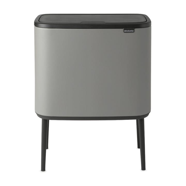 Bo touch bin 11+23 Liter - Mineral concrete grey - Brabantia