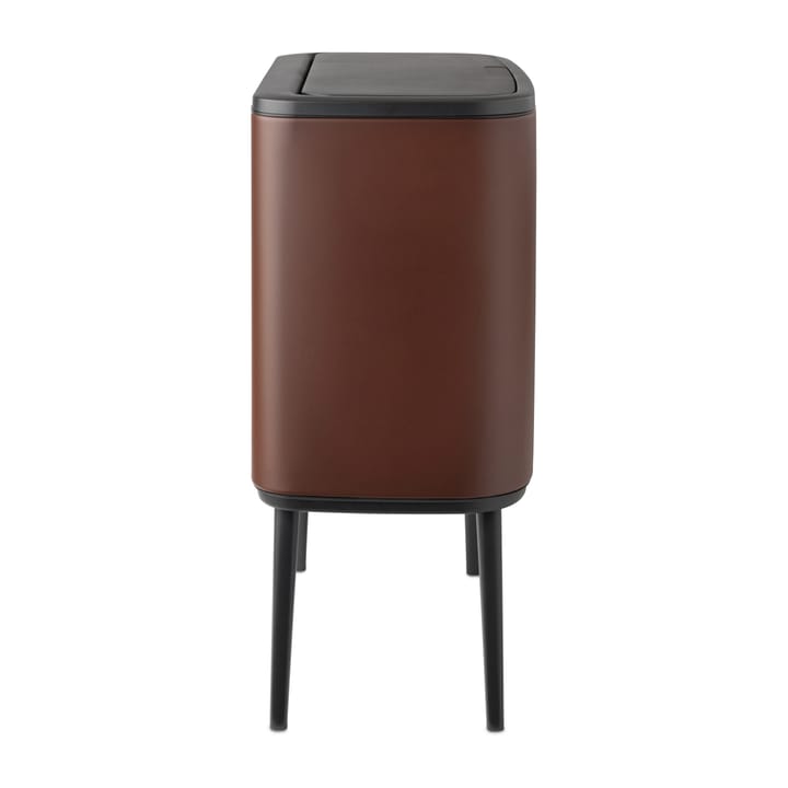 Bo touch bin 11+23 Liter, Mineral cosy brown Brabantia