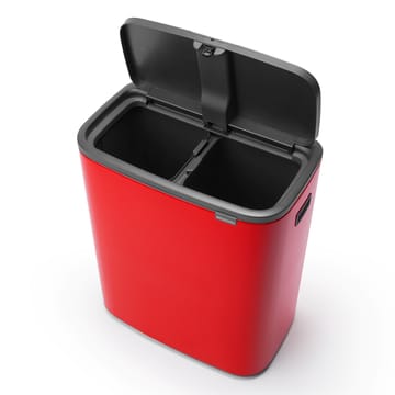 Bo touch bin 2 x 30 L - Passion rot - Brabantia