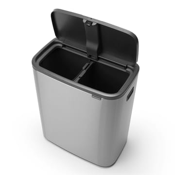 Bo touch bin 2 x 30 L - Stahl mattgebürstet - Brabantia