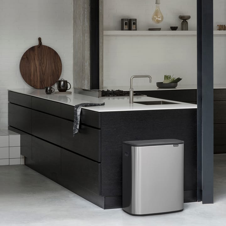 Bo touch bin 2 x 30 L - Stahl mattgebürstet - Brabantia