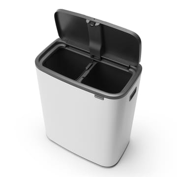 Bo touch bin 2 x 30 L - Weiß - Brabantia