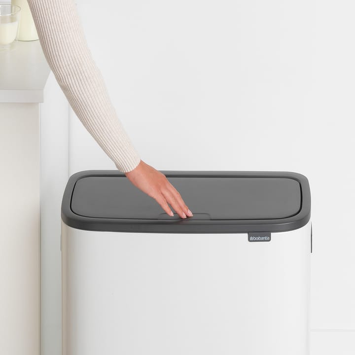 Bo touch bin 2 x 30 L - Weiß - Brabantia