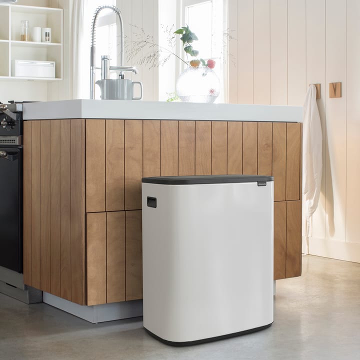 Bo touch bin 2 x 30 L - Weiß - Brabantia