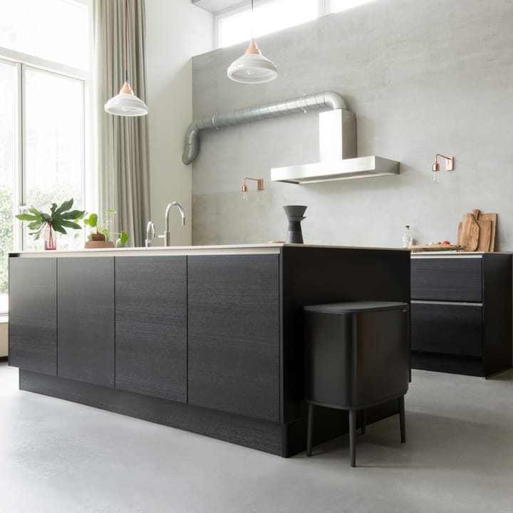 Bo touch bin 3 x 11 Liter, Matt schwarz Brabantia