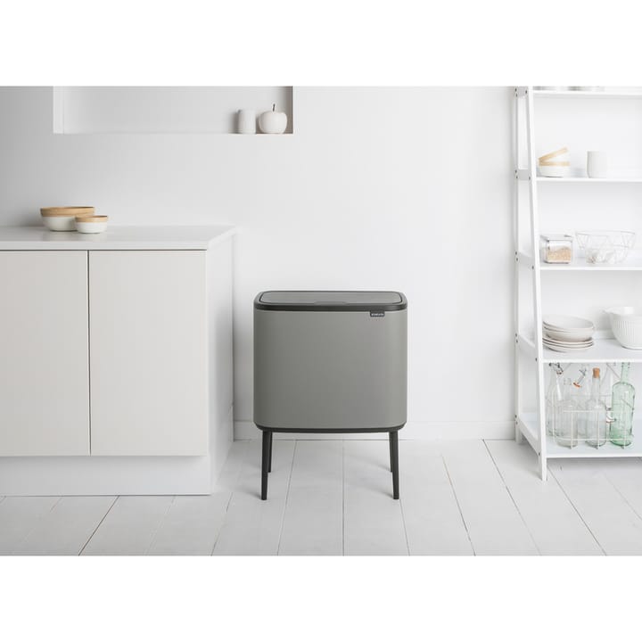 Bo Touch bin 36 Liter - Mineral concrete grey - Brabantia