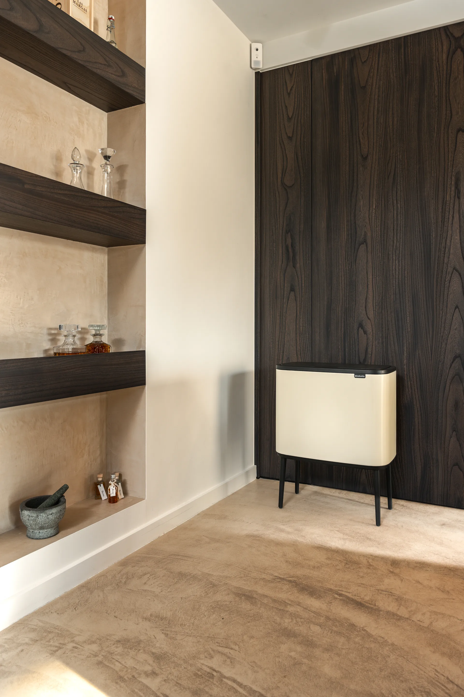 Bo Touch bin 36 Liter, Soft beige Brabantia