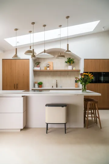 Bo Touch bin 36 Liter - Soft beige - Brabantia