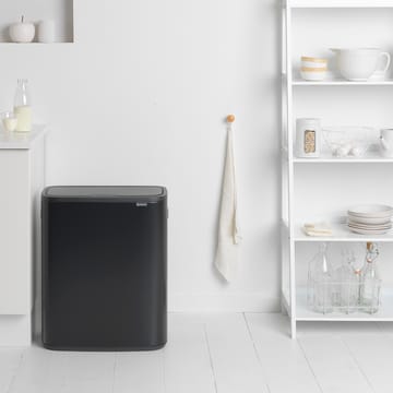 Bo touch bin 60 L - Matt schwarz - Brabantia