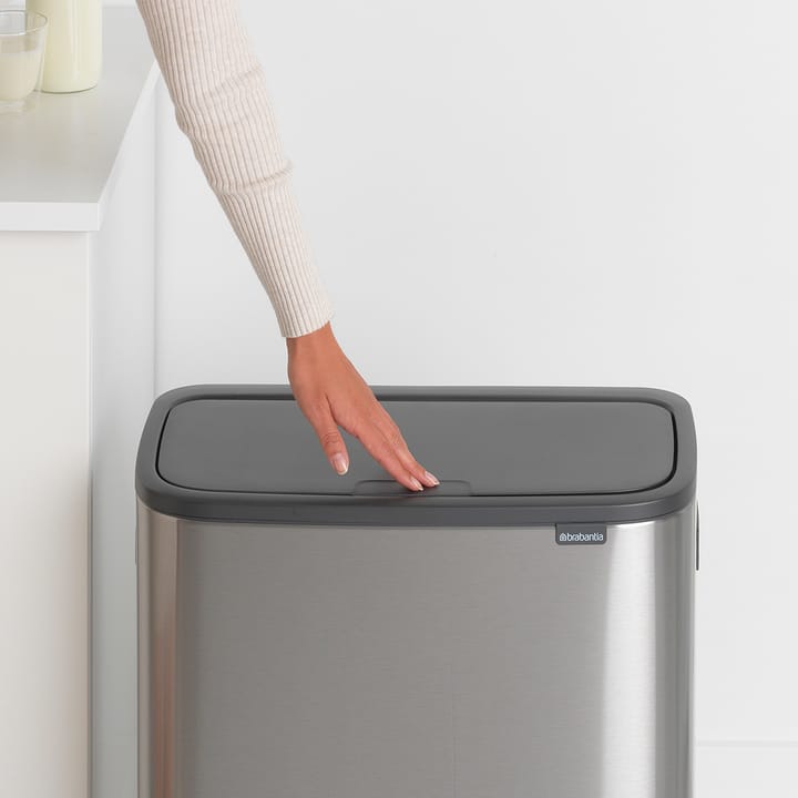 Bo touch bin 60 L - Stahl mattgebürstet - Brabantia