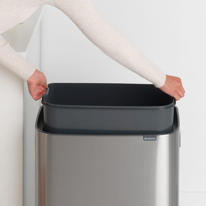 Bo touch bin 60 L - Stahl mattgebürstet - Brabantia