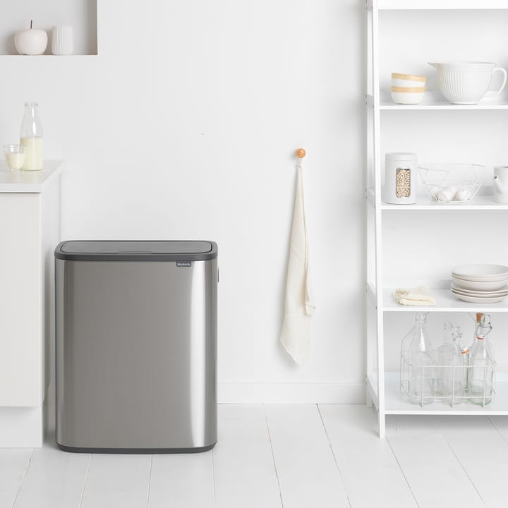 Bo touch bin 60 L - Stahl mattgebürstet - Brabantia