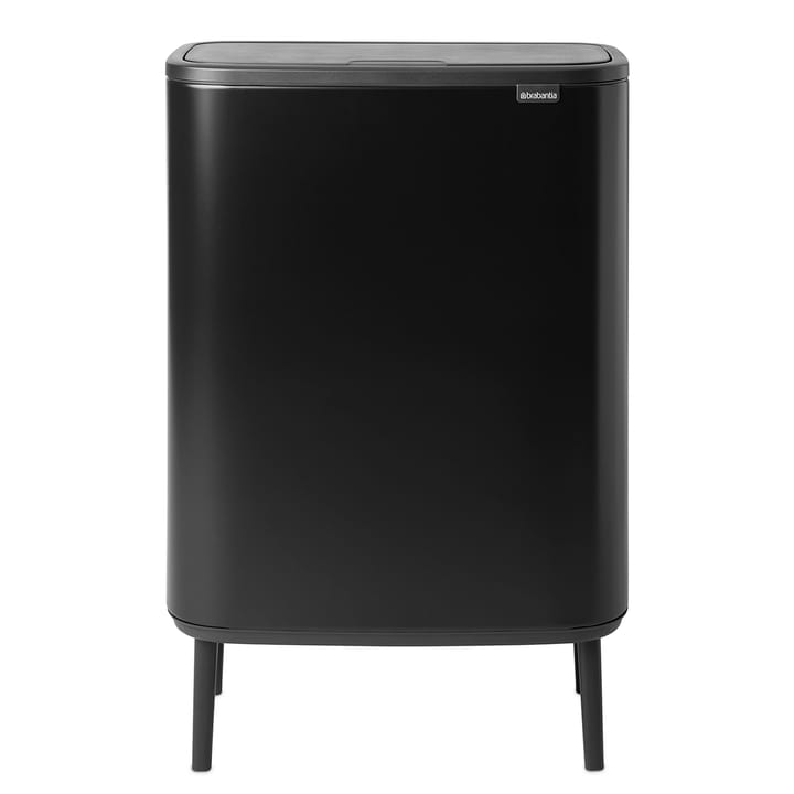 Bo touch bin high 2 x 30 L - Matt schwarz - Brabantia