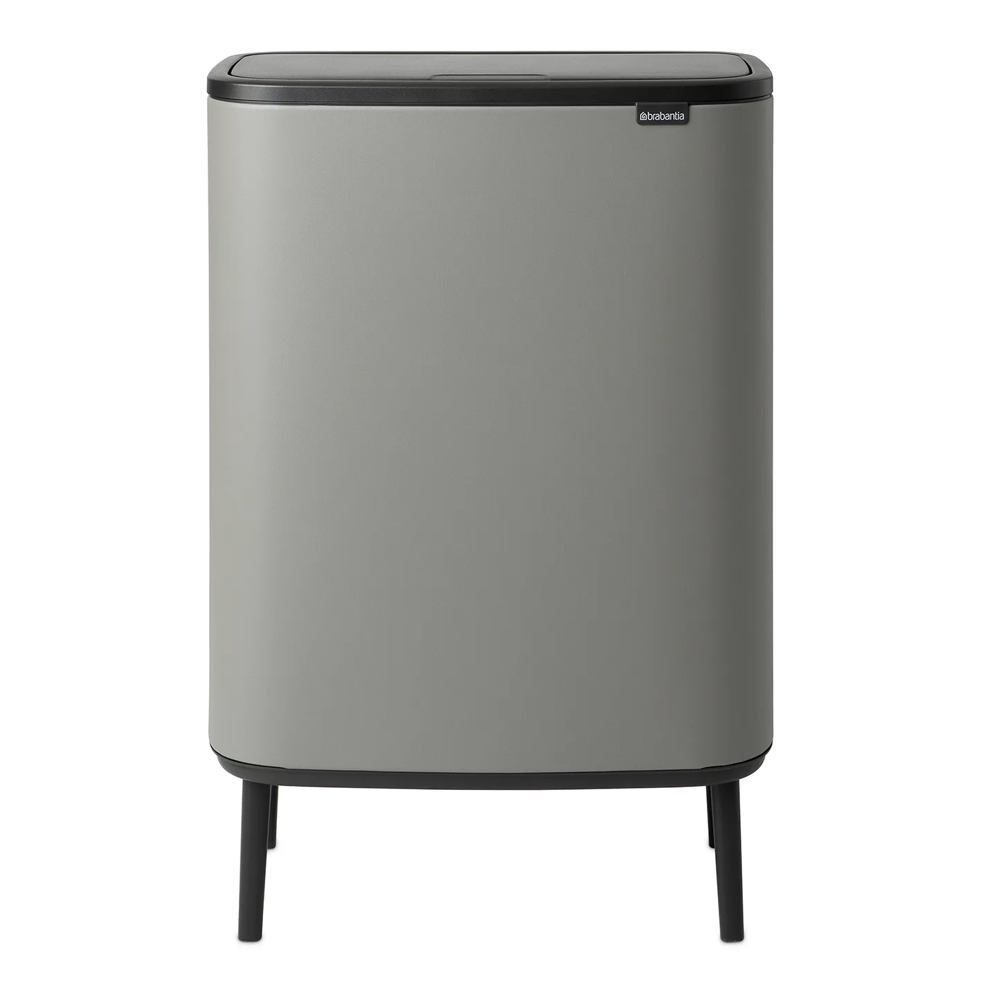 Bo touch bin high 2 x 30 L, Mineral concrete grey Brabantia