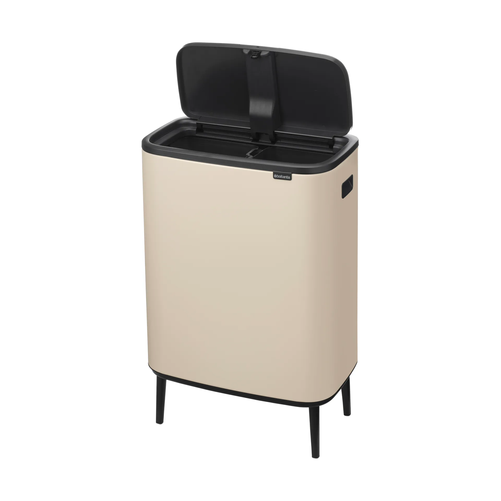 Bo touch bin high 2 x 30 L, Soft Beige Brabantia