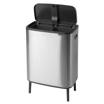 Bo touch bin high 2 x 30 L - Stahl mattgebürstet - Brabantia