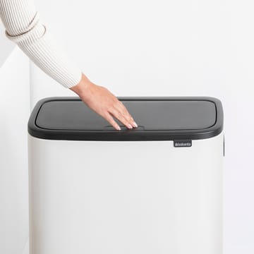 Bo touch bin high 2 x 30 L - Weiß - Brabantia