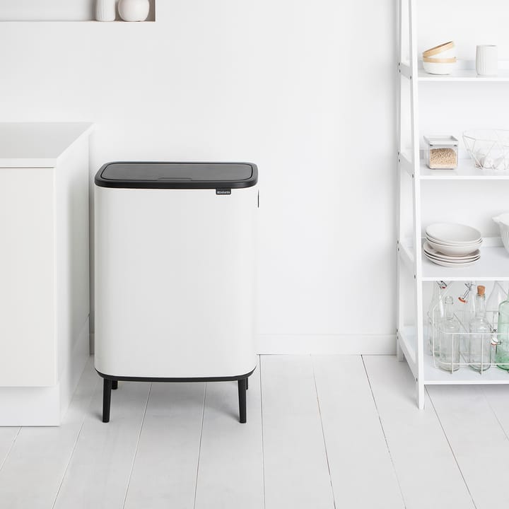 Bo touch bin high 2 x 30 L - Weiß - Brabantia