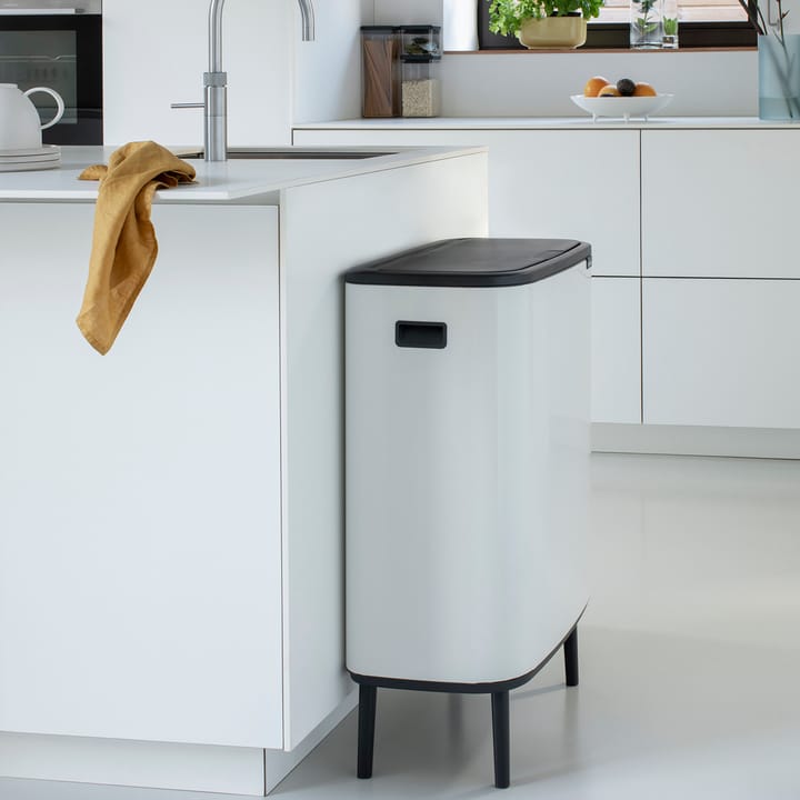 Bo touch bin high 2 x 30 L - Weiß - Brabantia