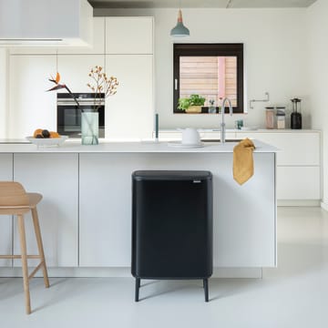 Bo touch bin high 60 L - Matt schwarz - Brabantia