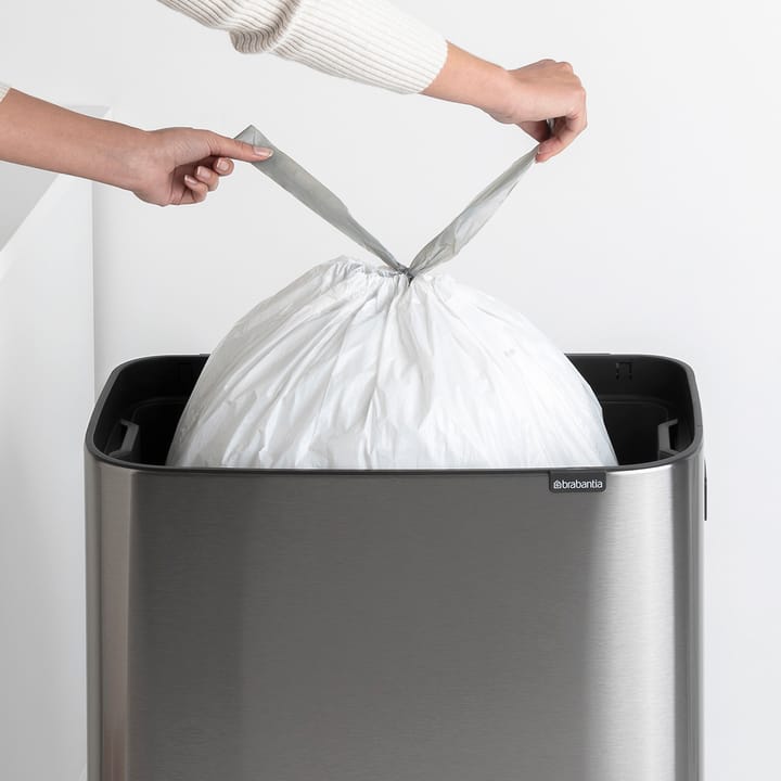 Bo touch bin high 60 L - Stahl mattgebürstet - Brabantia