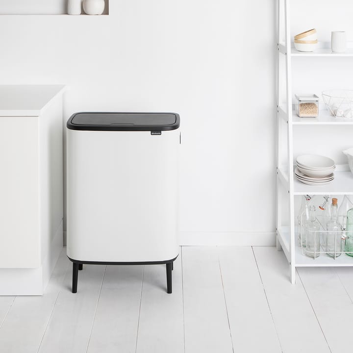 Bo touch bin high 60 L - Weiß - Brabantia