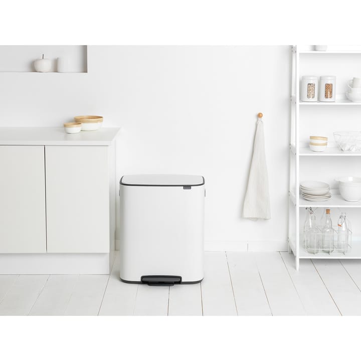 Bo touch bin Treteimer 2 x 30 L - White - Brabantia