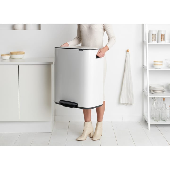 Bo touch bin Treteimer 2 x 30 L - White - Brabantia