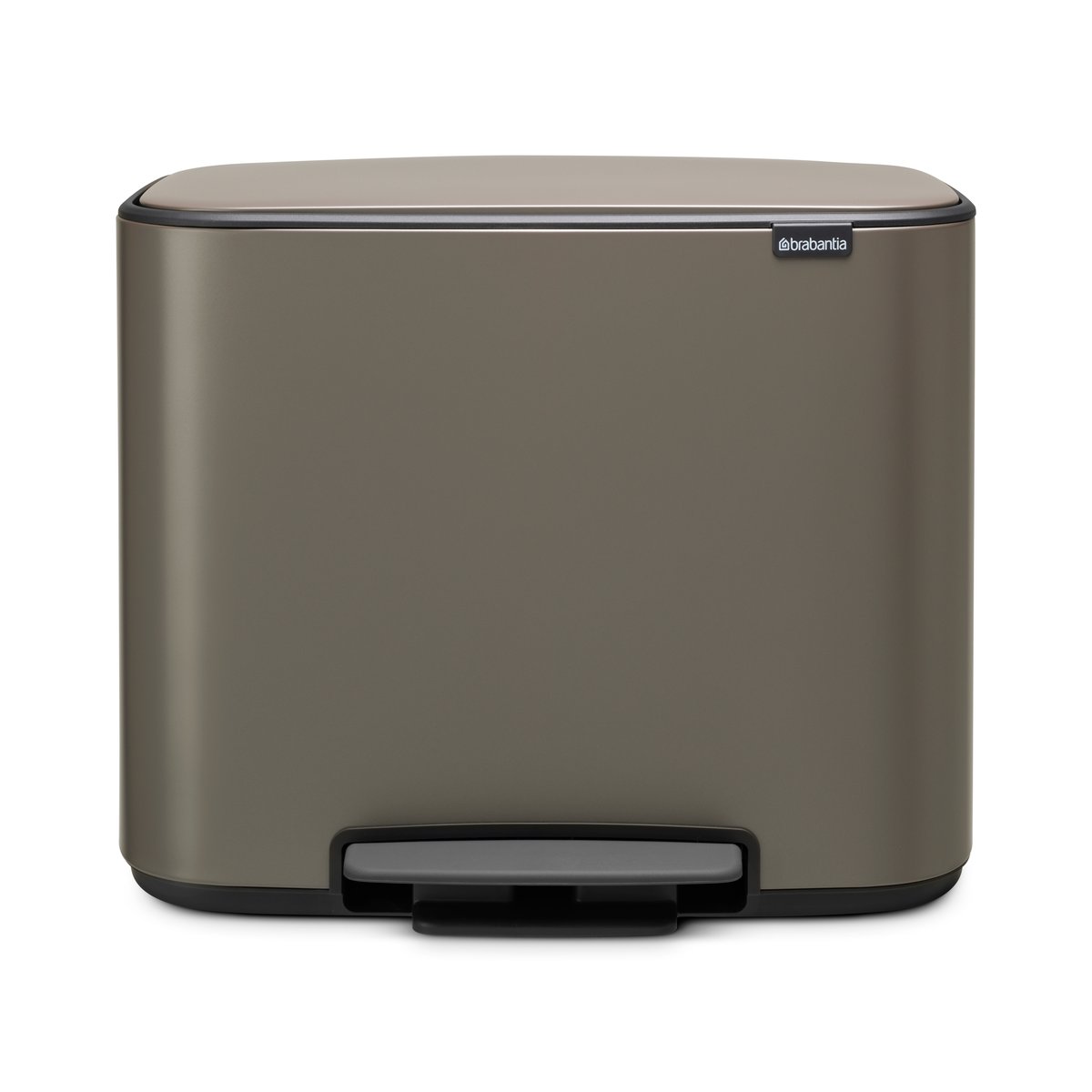 Brabantia Bo Treteimer 11+23 l Platinum