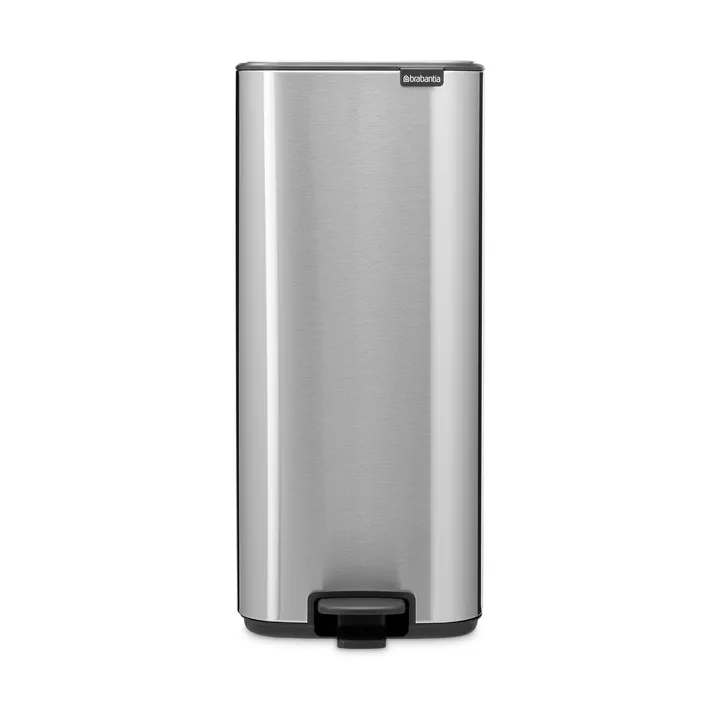 Bo Treteimer 30 L - Matt Steel Fingerprint Proof - Brabantia