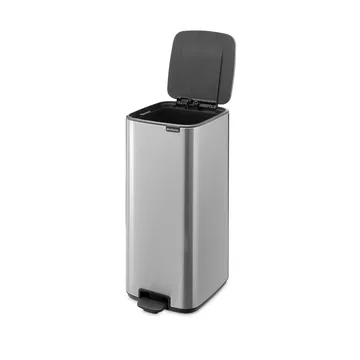 Bo Treteimer 30 L - Matt Steel Fingerprint Proof - Brabantia