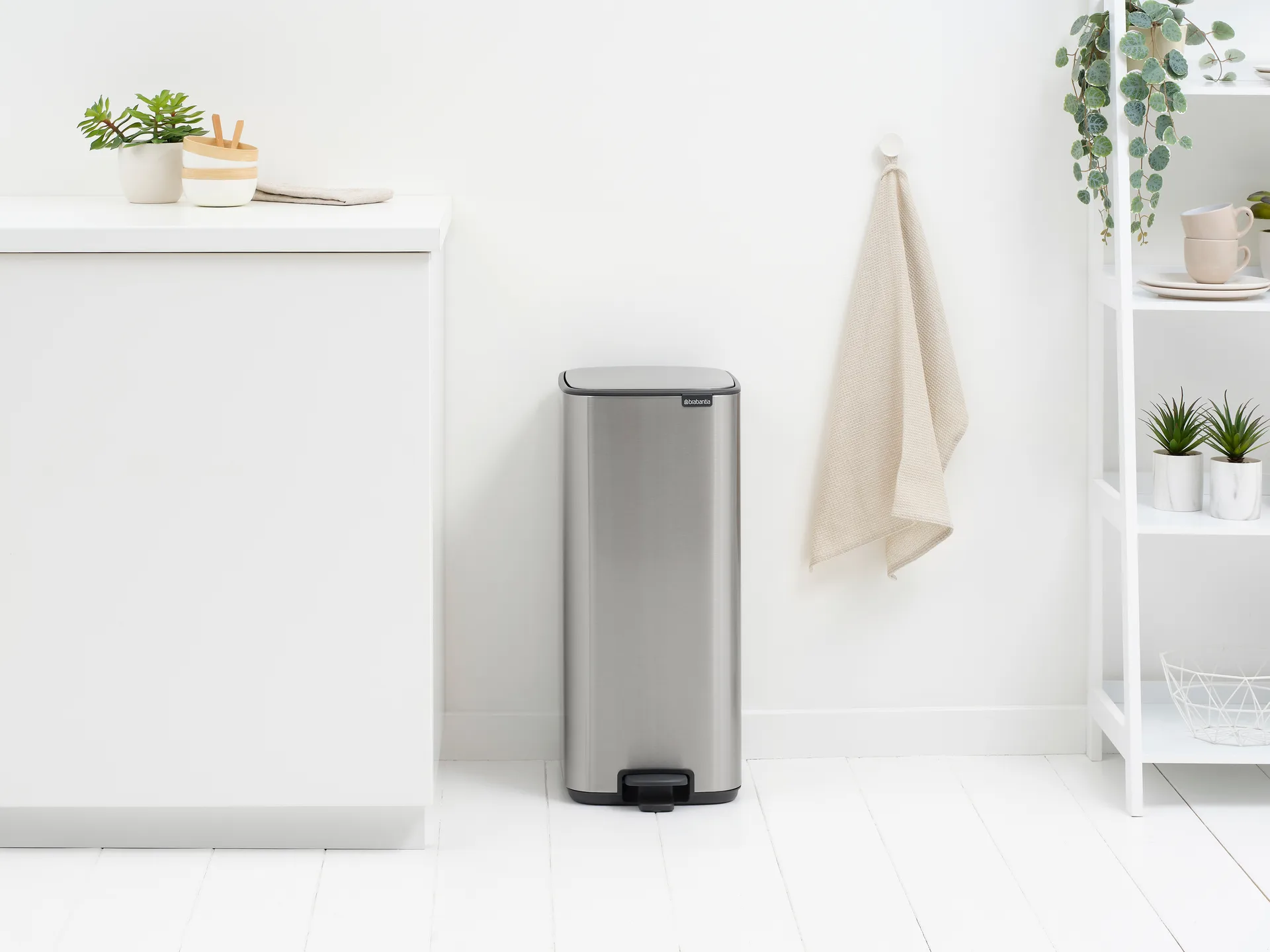 Bo Treteimer 30 L, Matt Steel Fingerprint Proof Brabantia