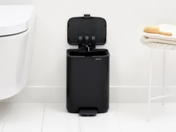 Bo Treteimer 4 l - Matt Black - Brabantia