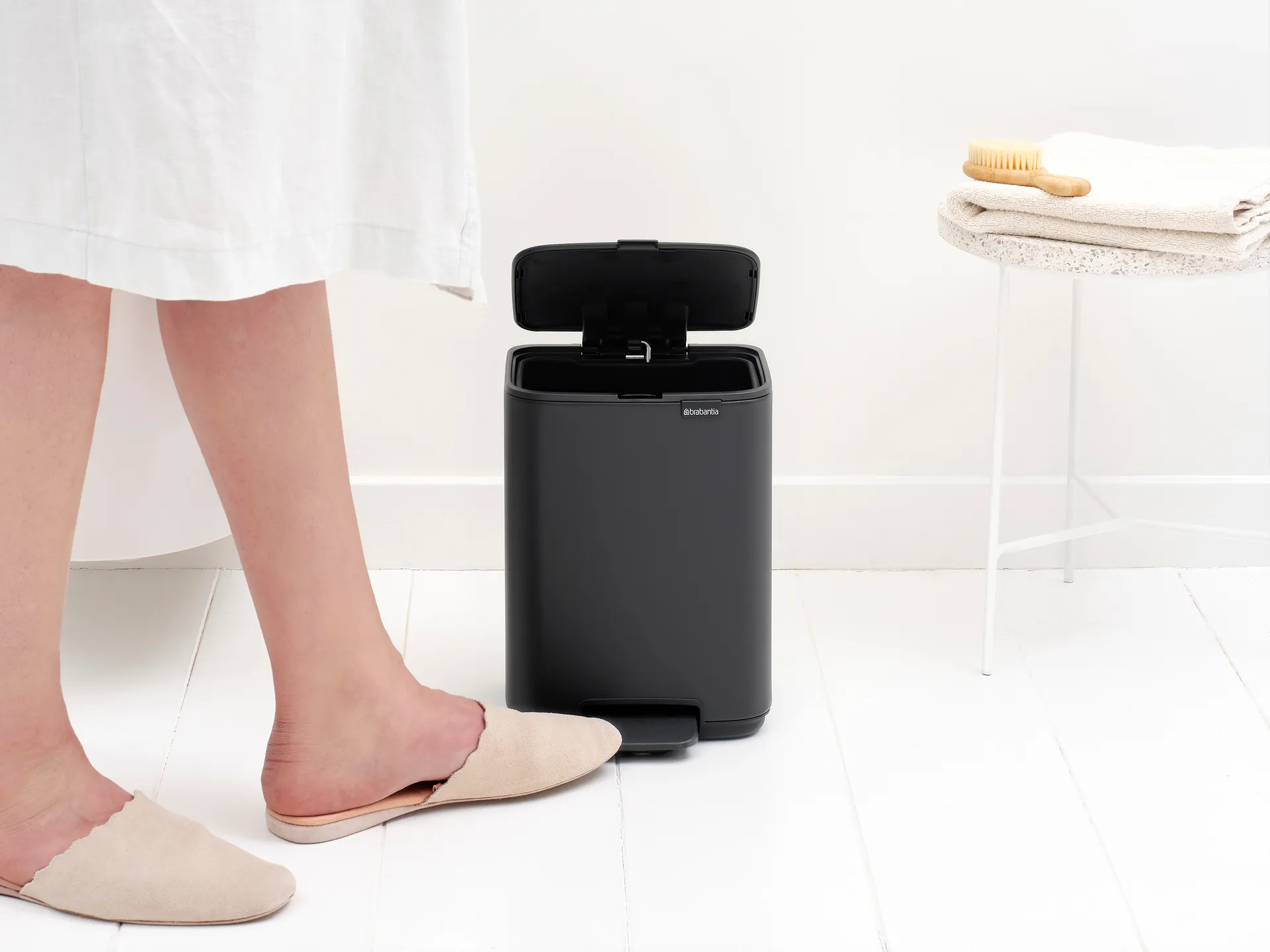 Bo Treteimer 4 l, Mineral Infinite Grey Brabantia