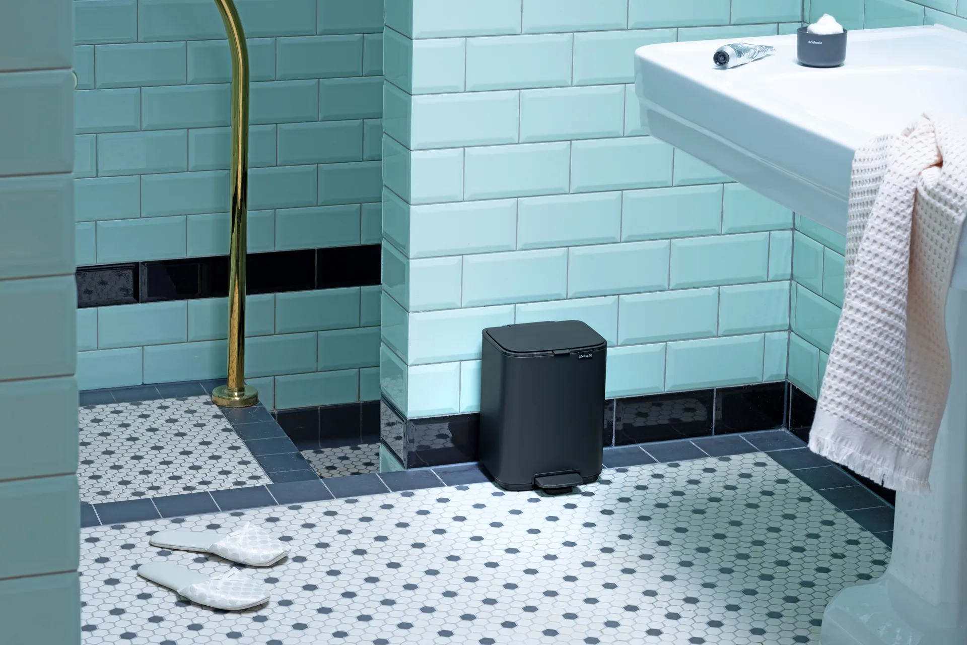 Bo Treteimer 4 l, Mineral Infinite Grey Brabantia